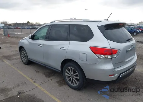 2014 Nissan Pathfinder Platinum/S/Sl/Sv from USA, damaged, VIN 5N1AR2MM1EC684139